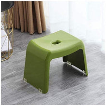 Sgabello Quadrato in plastica per Bambini, Sgabello per Doccia, sedili per Vasca da Doccia 1231 (Colore: B)