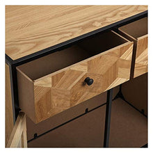 Comò Emma Metallo Legno MDF (35 x 90 x 80 cm) Marrone