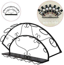 MFLASMF Wine Holder Rack Wall Mounted Wine Bottle Display Rack Wine Glass Holder Glass Storage Holder Wine Cellar Rack Beer Wine Cork Storage Rack