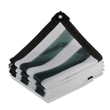 Rete ombreggiante Rete di Schermatura A Strisce Resistenti Ai Raggi UV 90% A 8 Pin con Occhielli per Copertura di Piante da Fiore, Piscina, Ripari da Patio, Serra (Dimensioni : 3x8M)