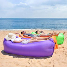 EWQ Gonfiabile Lounger, Aria Divano Hammock Impermeabile E Resistente, Gonfiabile Divano con Portatile Pacchetto per I Viaggi, Campeggio, Piscina E Spiaggia Parti,4