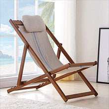 FGA Sedia Pieghevole reclinabile Portatile Moderno Multifunzionale in Quercia Sedia Design per Il Tempo Libero per la Pausa Pranzo Sedia Pieghevole da Spiaggia con Balcone