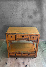 Asia Kommodel - Credenza Arancio (76 x 78 x 42 cm), in stile asiatico, stile anni '5