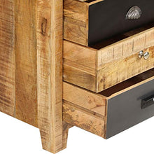 FAMIROSA Credenza in Legno Massello di Mango 160x40x80 cm