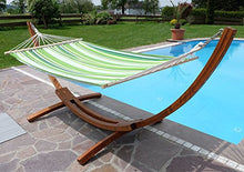 AS-S 320cm sopporto para Amaca in Legno larice MOD. SOSUA con Amaca