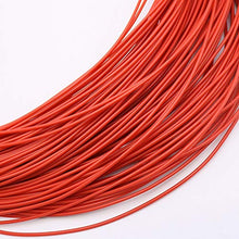 Materiale per tessitura in rattan sintetico sintetico in rattan sintetico, 500 g, colore: rosso
