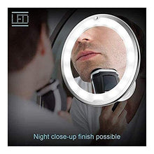 LILIS Specchio Trucco LED Trucco Specchi 10X Ingrandimento LED Specchio Rotazione di 360 Gradi Specchio da Toilette Attrezzi di Trucco