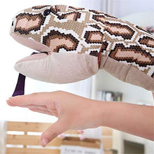 GCCLCF Simulato Serpente Giocattolo Peluche Orrore Prop Cuscino Divano Camera da Letto