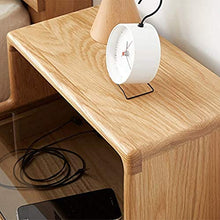 Comodino comodini moderno comodino in legno massiccio con forte capacità di cuscinetto per camera da letto, studio, ecc.