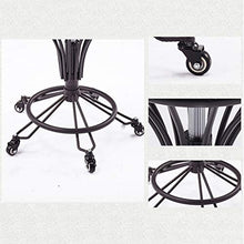 AYQ- Poltrone da barbiere, ruotabile di sollevamento di bellezza le feci del salone di capelli Dedicato a rotelle Sgabello rotondo Studio di massaggio Sgabello Dimensioni: 33 * 50-62CM sedia da recept