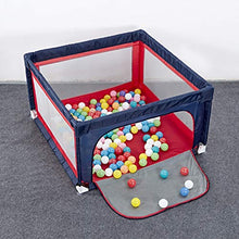Scatola da gioco portatile assemblata per bambini Scatola da gioco con tappetino e sfere, gioco per bambini di sicurezza Playard per bambini/bambini/bambini, altezza 70 cm