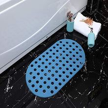 LZYMLG Tappetini da Bagno Tappetini da Bagno Tappetini da Bagno Tappetini da Bagno Anti-Caduta Blu [Rettangolo] 39 * 74 CM