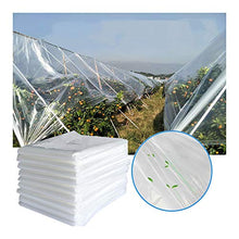 GDMING Film Trasparente della Serra, Chiaro Coperture per Piante, Impermeabile Tenere Caldo Resistente Ai Raggi UV PE Plastica, per Inverno E Estate Capannone, 68 Dimensioni