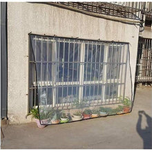 QI-CHE-YI Heavy-Duty telone, Panno Impermeabile in PE con Rete Protezione Solare per Cortile Balcone,5x10m
