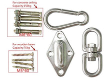 COMINGFIT® Gancio da parete per amache, portata max 150 kg
