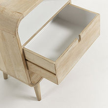 Kave Home - Comodino Georg in legno massello di mango