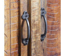 Armadietto da bagno con specchio, stile classico, a due ante, con specchio, 60 x 30 x 60 cm