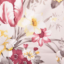 House Collection, Poltrona Siena Molisana, Bianco Shabby/Fiorate, 4 posizioni, 60x50x110 cm