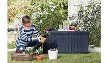 UTP Keter Marvel+ - Scatola portaoggetti da giardino, 270 l, colore: Grigio