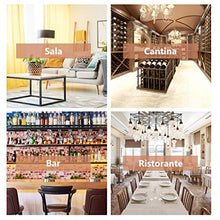 DREAMADE Cantinetta Portabottiglie in Legno Scaffale Porta Vino per 8 Bottiglie 2 Ripiani