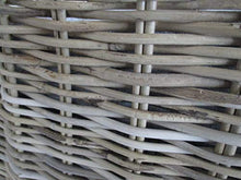 fantasie d oriente Poltrona Vimini con Schienale Alto C/Cuscino CM 69X80X113 H Poltrona Molto Robusta per Interno ED Esterno Rattan