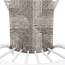 Poltrona Martinica bianca in alluminio, da 55x86x57 cm Bianco