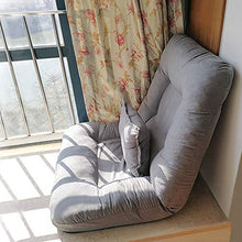 SMC Divano pigro a una Camera da Letto Piccolo Divano a Pigiama Pieghevole (Color : Gray)