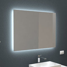 Specchi retroilluminati LED arredo bagno e casa in diverse dimensioni - design stile minimale (80x60 cm)