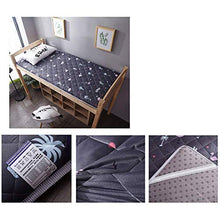 qwert Futon Tatami - Materassino da Pavimento Giapponese, per Studenti, per Dormire, per dormitori, in Cotone, Comodo Cuscino Imbottito, 100 x 200 cm