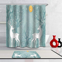 LIYAN Combinazione Bagno. Immagini Chiare E Colori Vivaci Rendono Il Tuo Bagno Pieno di Vita. Accessori da Bagno. Cervo Sika nella Foresta.