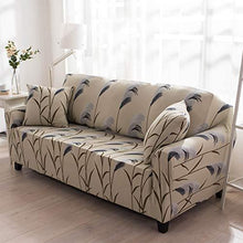 Fashion·LIFE 1 Posti Fodera per Divano Elasticizzato Copridivano Elastico all-Inclusive,Marrone Chiaro - Arredi Casa