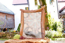 WINDALF Hobbit - Specchio da parete Aurora 110 cm, in legno di radice