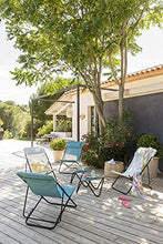 LAFUMA M.transat Sdraio in Alluminio con Telo textilene Blu, Multicolore, Unica