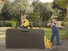 Keter Baule Hollywood Marrone 270 Lt In Resina Cm 117X45X57.5 H