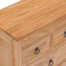 vidaXL Credenza 50x30x90 cm in Legno Massello di Teak