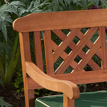 Robert Dyas - Panca da giardino a 3 posti, in legno, certificazione FSC