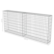 BIGTO - Paravento da giardino in filo di acciaio con rivestimento in PVC