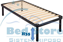 RETE A DOGHE STRETTE SINGOLA PER LETTO SINGOLO 85X200 ORTOPEDICA
