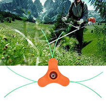 Rockyin Testa Universale ABS falciatrice Trimmer con Linea Spazzola String Cutter Lawn Mower