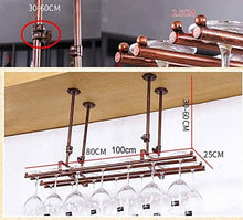 HZWLF Scaffale Decorativo per soffitto in Ferro da Appendere in Ferro Stile Semplice per Bar, ristoranti, cucine