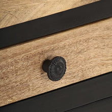 vidaXL Comodino 40x30x50 cm in Legno Massello di Mango