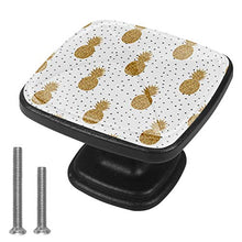 Puntini bianchi e neri di frutta dorata Pomelli per Porta 4 Pezzi Manopole per Mobili da Cucina Pomelli per Mobili Pomelli Per Cassetti/Cucina/Armadio Antichi
