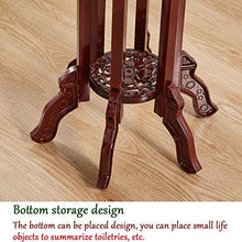 Supporto per Lavabo Uso Domestico in Stile retrò Supporto per Lavabo da Terra con Mensola Triangolare Multifunzionale con Specchio, Supporto per Specchio