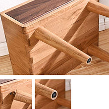 Xiuhua Comodino - camera da letto moderna semplice in legno massello con armadio di stoccaggio a cassetti multi-funzione di economia di stoccaggio e mobili di protezione ambientale, dimensioni: 49,8x4