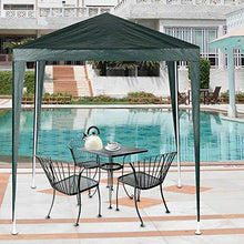 JIAOAOO Gazebo per esterni, 2 x 2 m, tenda da campeggio impermeabile