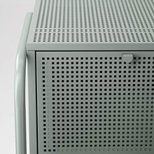NIKKEBY cassettiera 2 cassetti 2 cassetti grigio-verde