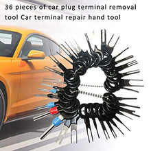 ASFD 36 Pz/Set Cablaggio Elettrico Automatico Estrattore terminale Cablaggio Connettore a crimpare Pin Nero