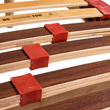 Materassimemory.eu Rete Matrimoniale Modello Dynamic Misura 160x200 in Legno di faggio con doghe Ammortizzate e basculanti e regolatori di rigidità Zona Lombare