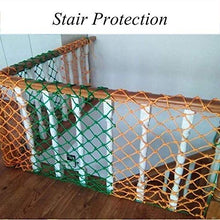 MFLASMF Rete di Sicurezza Protezione per Balcone Rete Decorativa Colorata, Rete Protettiva per Esterni, Rete di Protezione per Bambini Recinzione Scala Rete anticaduta Balcone Rete intrecc