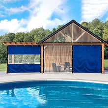 GDMING Tenda da Esterno,Telo in Vinile Trasparente, Impermeabile Robusto Tessuto Telone con Occhielli per Giardino Box Auto Copertura per Pergola,Formato Personalizzato